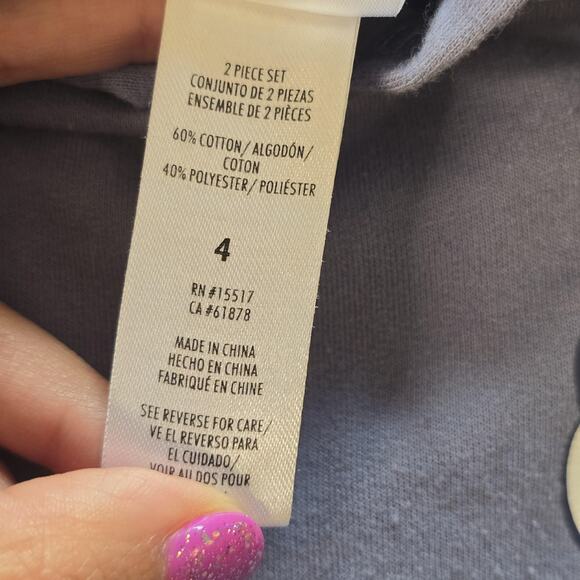 Disney Mickey Mouse Shirt Youth 4 Gray Hooded Short Sleeve Kids Pullover Tee - Picture 6 of 9